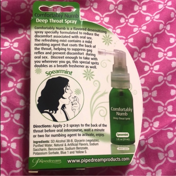 Makeup Throat Numbing Spray Comfortably Numb Poshmark